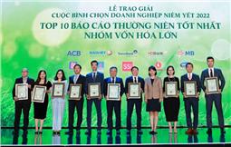 MB vào top 10 doanh nghiêp niêm yết có báo cáo thường niên xuất sắc nhất
